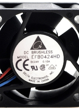 全新原装直流散热风扇DELTA台达EFB0424HD 4020 24V滚珠变频耐用