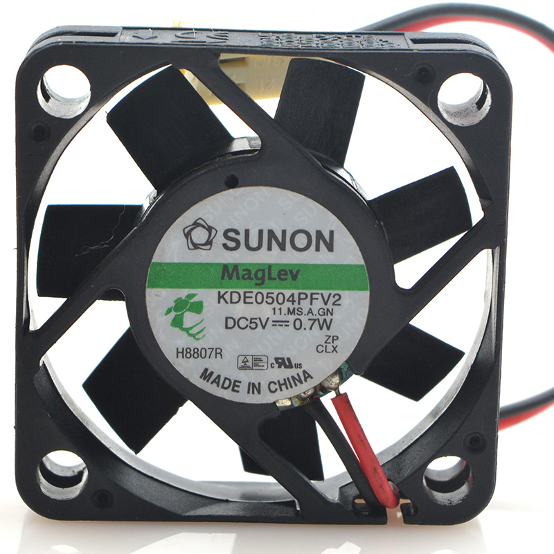 原装KDE0504PFV2台湾SUNON建准5V 4010悬磁浮充电器静音风扇0.7W