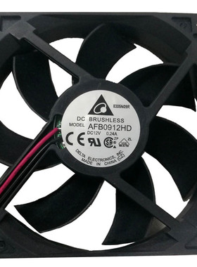 全新台达AFB0912HHD/HD 12V 0.36A 0.24A 9020 9CM 3/4线散热风扇