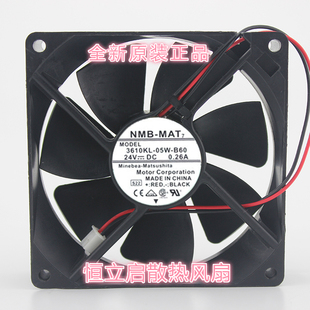 9225CM B60全新美培亚NMB 24V工控机变频器风扇0.26A 05W 3610KL