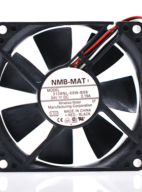 2004KL-05W-B50美蓓亚NMB 5010变频器24V冷却风扇0.10A现货促销