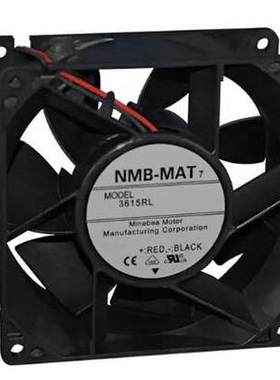 3615RL-05W-B39三线24V全新原装NMB 9CM变频器机箱散热风扇0.53A