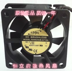 全新原装台湾ADDA协喜AD0624UB-A71GL 24V 6CM变频器直流散热风扇