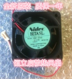 Nidec 6cm D06T-12TS2 DC:12V 0.25A 两线6厘米超静音散热风扇 - 实物图