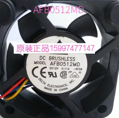 台达 DELTA AFB0512MD 5020 12V 0.11A 12V 安静双滚珠机箱用风扇