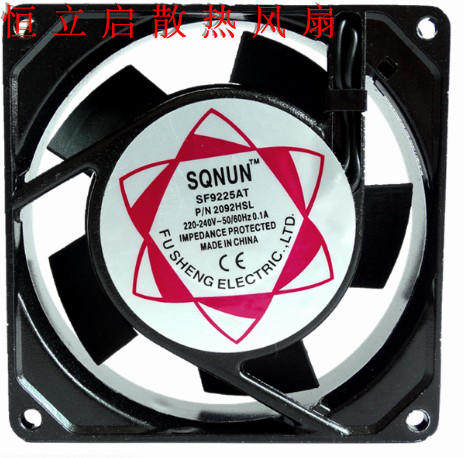 9025风扇220V 建准SUNON SF9225AT P/N23092HSL含油风扇 90*90*25
