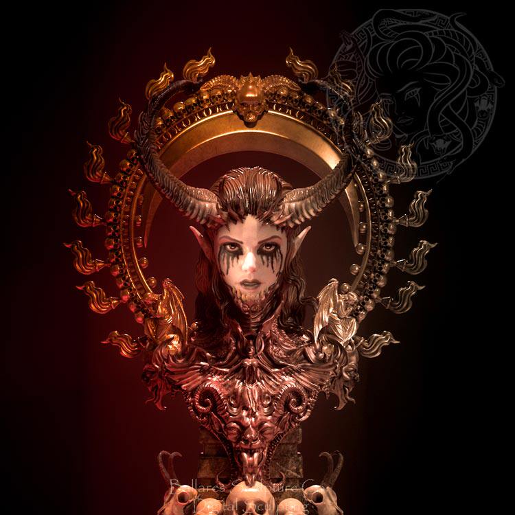 guardian of gehenna暗黑地狱守护者 3d打印模型stl文件素材