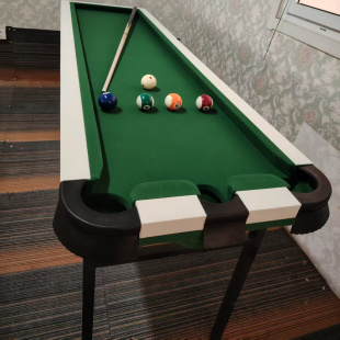五分点台球训练桌台球桌准度练习器训练折叠款 台球家庭基本功
