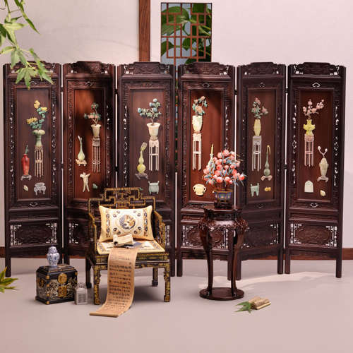 微缩场景道具东方绮韵家具系列
