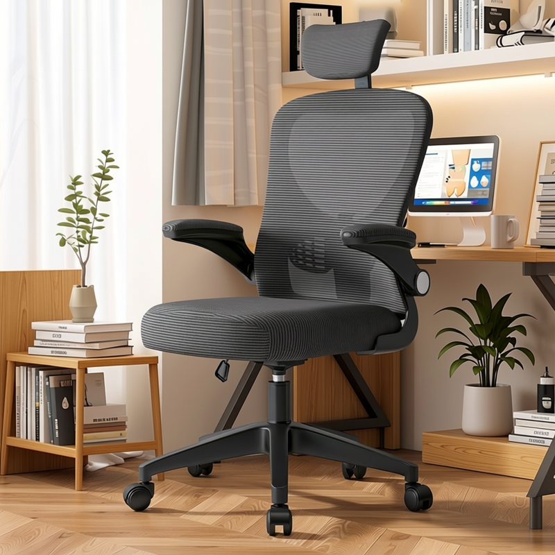 学生宿舍可调节电竞椅办公室久坐人体工学椅公寓耐用可调节电脑椅