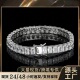 Bracelet 6mm Chain 满钻单排嘻哈网球手链 Tennis 欧美跨境热卖