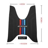 防滑配件摩托车踏板改装 36新大洲 脚踏皮垫脚垫EX125SDH125T