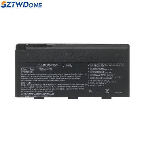 SZTWDONEGT60GT70笔记本电池