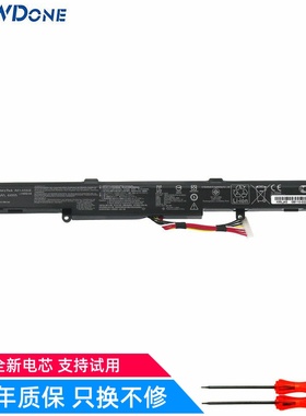 适用华硕X450J A450E/J F450E/J K450J/V X752L A41-X550E 电池