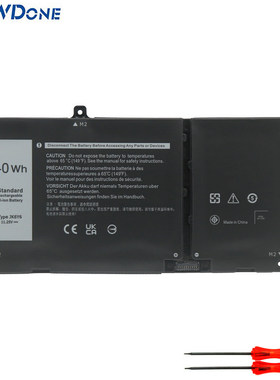 适用戴尔 Vostro 5401 5402 5501 5502  5300 5301 JK6Y6 电池