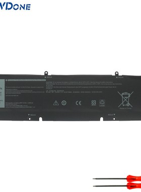适用 戴尔 XPS 15 9500 9510 P100F P109F P91F P45E 笔记本电池