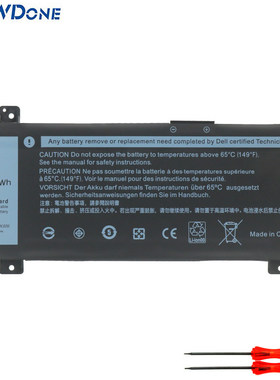 适用戴尔DELL 灵越游匣7000 14 7466 7467 PWKWM P78G 笔记本电池