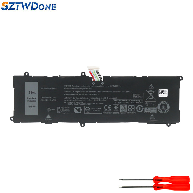 适用 戴尔dell venue 11 pro 7140 2h2g4 平板电脑电池