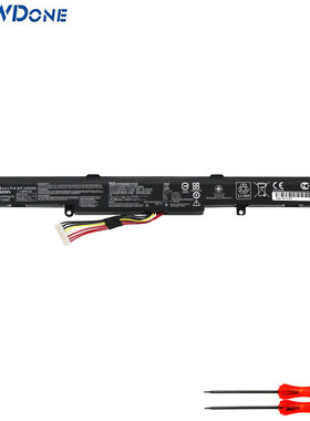 适用华硕GL752VL/VW/JW N552V/VX/VW FX71PRO A41N1501笔记本电池