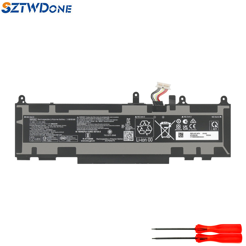 适用惠普ZBook Firefly 14 G9/G10 HSTNN-LB8W 笔记本电池