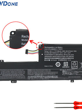 适用联想昭阳 K43-80 威6-14IKB V530S-14IKB L17C3P61笔记本电池