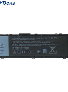 适用戴尔 precision 7510 7520 7710 7720 P29E T05W1 MFKVP电池