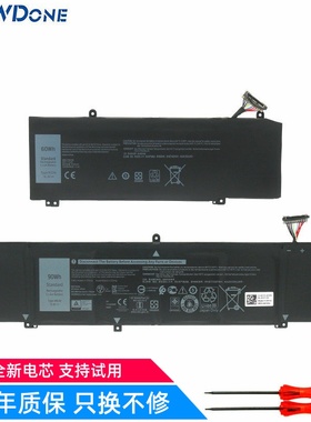 适用于外星人Alienware M15 M17 R1 P79F 1F22N XRGXX 笔记本电池