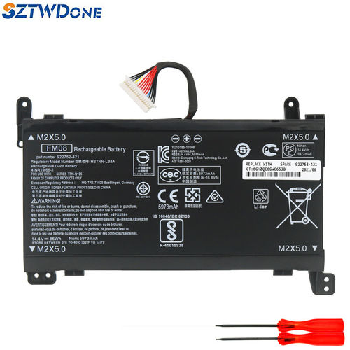 适用HPOMEN17-w103ur电池