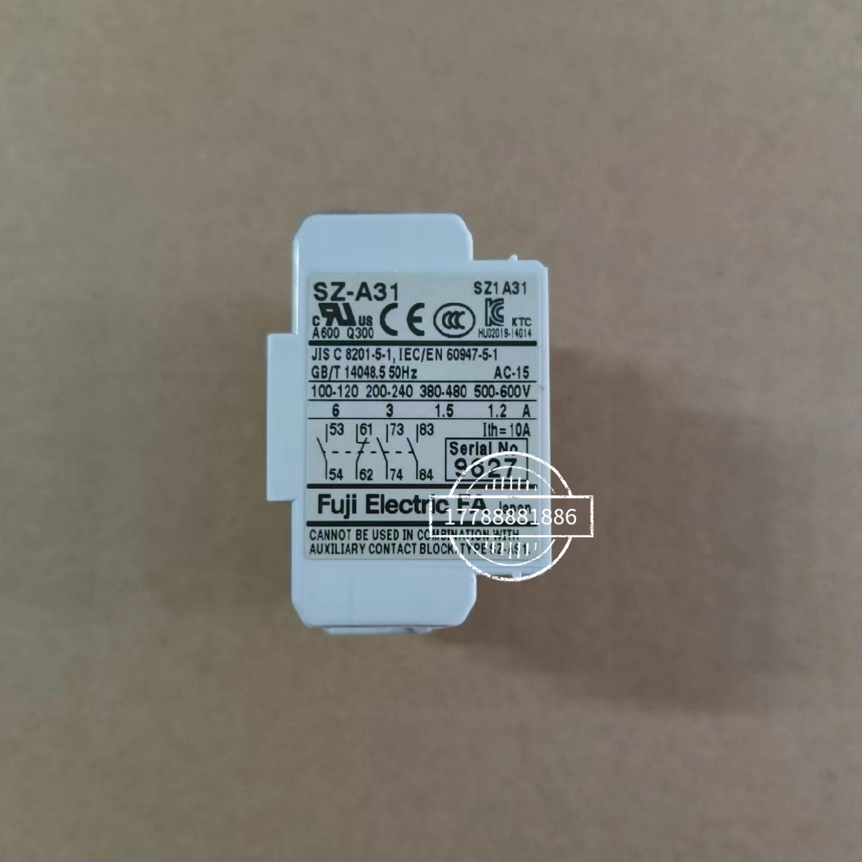 正品富士电机交流接触器辅助触点SZ-A31 SZ-A40 SZ-AS1 SZ-AS2