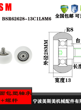 厂家直销美斯美BSR62628-13C1L8M6高品质实验设备指定专用滑轮
