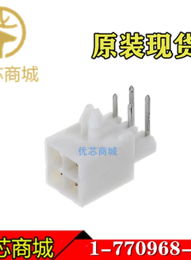 TE/AMP泰科连接器 1-770968-1 插座针座4Pin 间距4.14mm 原装现货