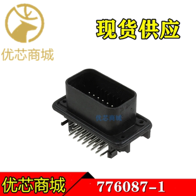 TE/AMP泰科连接器 776087-1 插座针座23Pin 间距4mm 原装现货