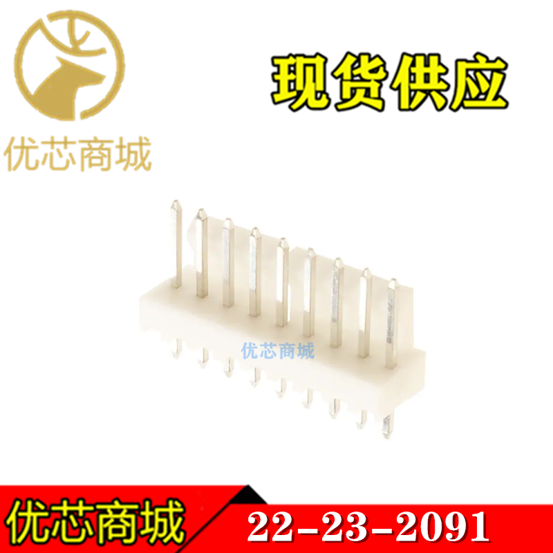 MOLEX连接器 22-23-2091 2223-2091 22232091 插座针座9Pin 现货