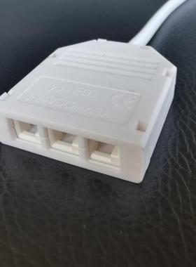 LED杜邦迷你分线盒电源分路器一分十一分六一分四一分三端子插头