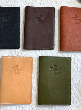 革物商店现货小狮子护照裸色mbox牛皮tn手账a7小王子书衣日记单层