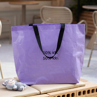 高档覆膜编织袋手提袋服装店装衣服袋子加厚礼品袋商场大号手提袋