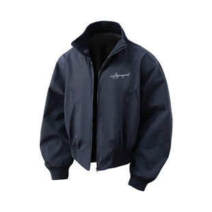 NOTTOMAD 潮牌纯色ma1教练飞行棒球服夹克 美式