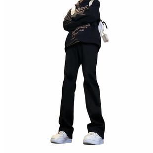 XUT a117 美式 显瘦高街微喇牛仔裤