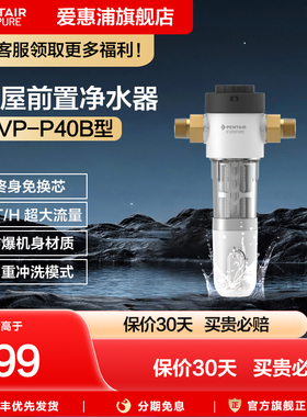 爱惠浦前置净水器全屋自来水反冲洗过滤器家用中央净水机EVP-P40B