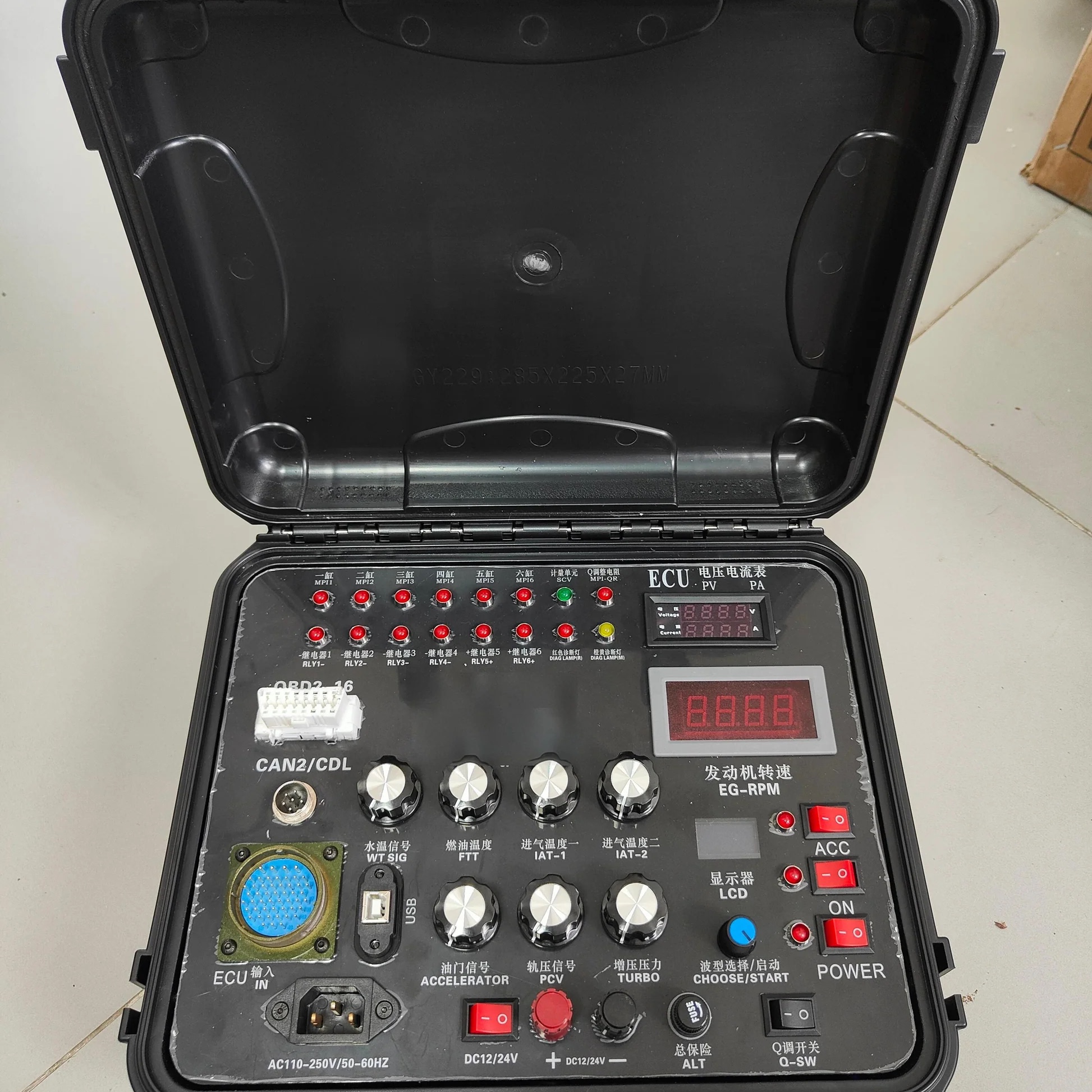 Diesel Engine ECU Test Bench Sensor Signal Simulation 模拟器