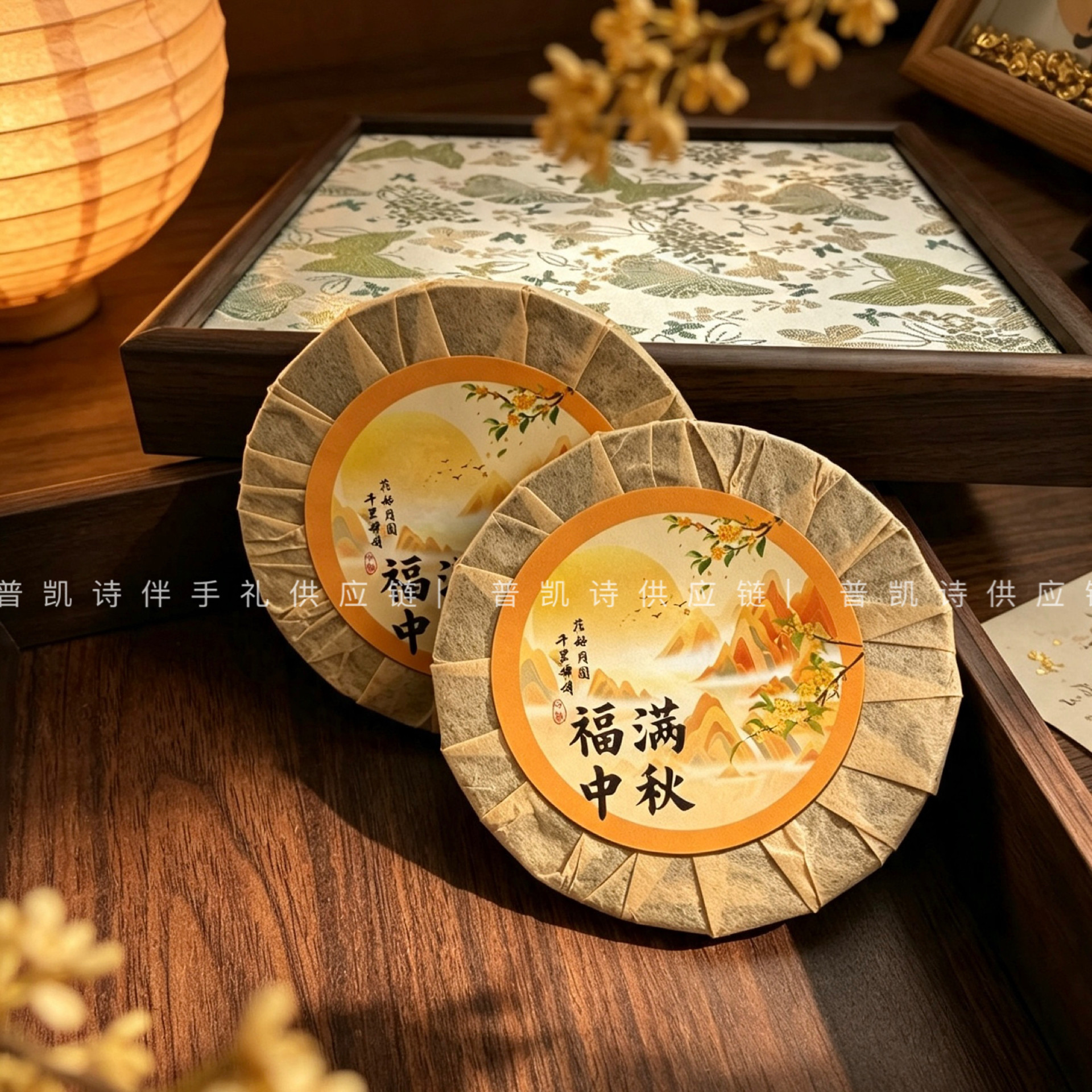 月子中心伴手礼艾叶泡脚沐浴蕲春艾叶艾草饼礼盒搭配单品