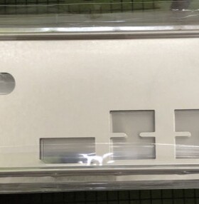 全新 华硕H110M-E H110M-E D3 挡板档片 定做主板档板 机箱挡板