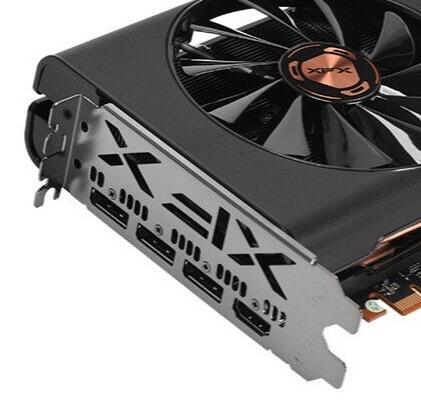 讯景RX5500XT8GB黑狼版显卡