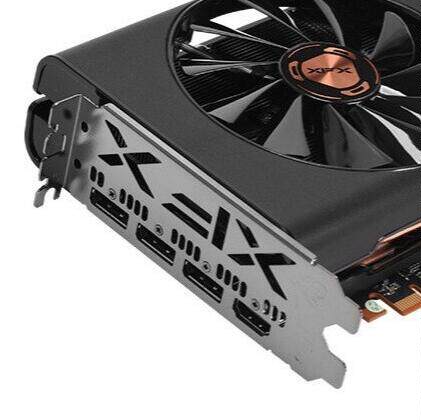 讯景RX5500XT8GB黑狼版显卡