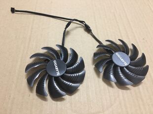 技嘉RX 570 Gaming 4G 显卡散热风扇 直径85m 孔距40mm 一对55元