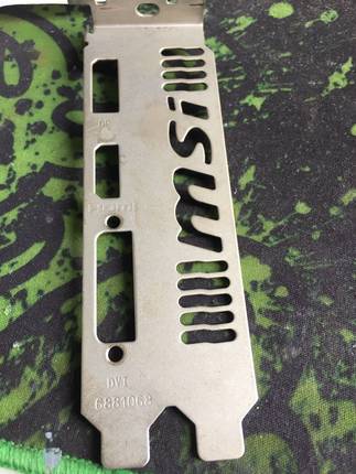 原装微星GeForce GTX1060 6GT OCV1 GTX1060 3G显卡档板挡片挡板