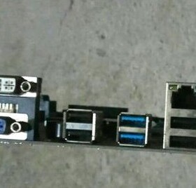 全新 七彩虹网驰B85M-D PRO V21挡板档片 机箱挡板 主板档板 挡片