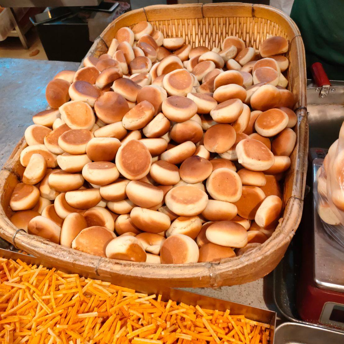 老式光头饼记忆散装早餐食品东北哈尔滨美食即食新鲜零食2斤包邮