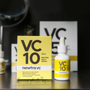 紧致细毛孔超稳定 日本newtra vc10%精华液去黄白皙修护补水保湿