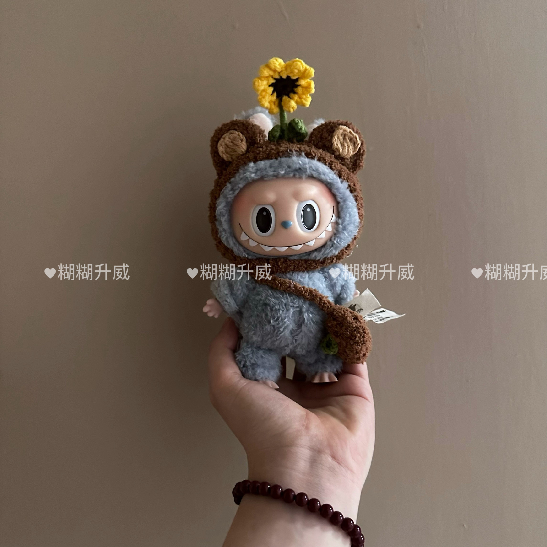 清仓10cm搪胶玩偶娃衣手作向日葵可爱两件套labubu头套配件,模玩/动漫/周边/娃圈三坑/桌游,潮玩娃衣,淘宝优惠券,粉丝福利购,淘宝优惠卷